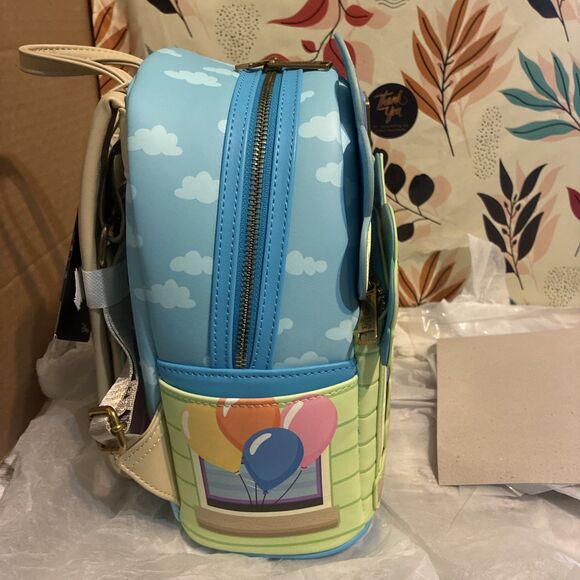 Loungefly Up Carl & Russell Balloons Mini Backpack NEW RELEASE NWT